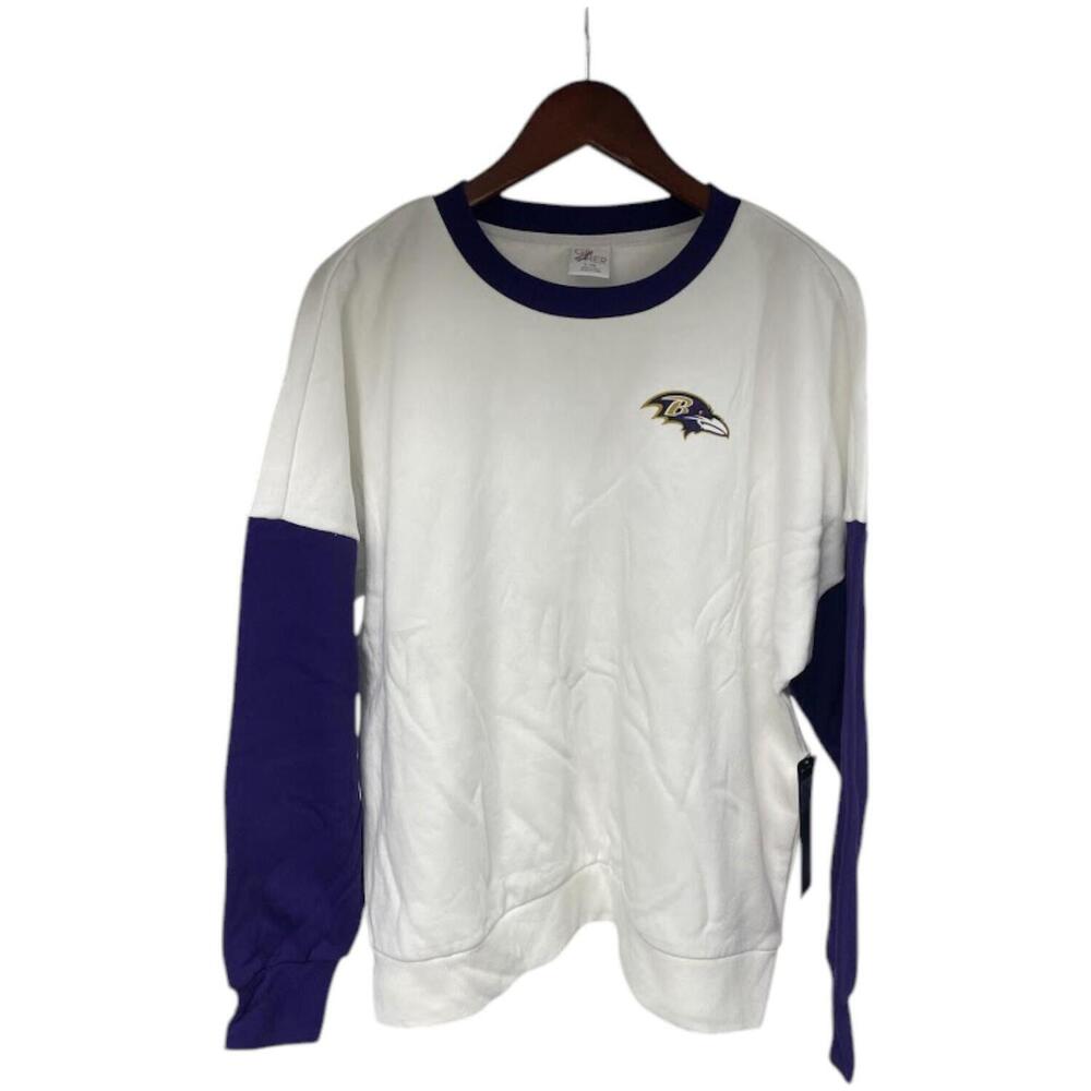 G-III 4Her by Carl Banks  Women's Sweatshirt Ravens - Regular
